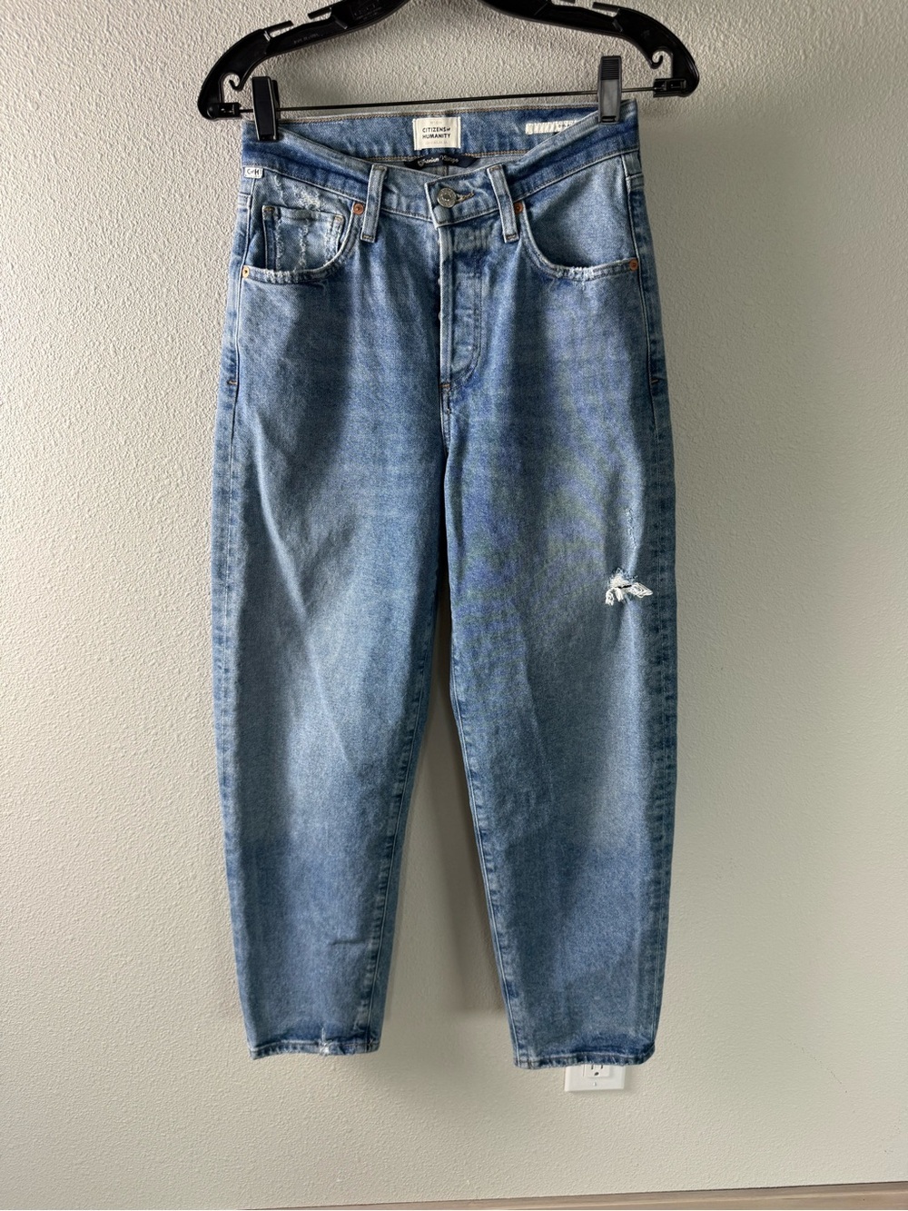 Citizens of Humanity Dylan Vintage High Rise Straight Jean Blythe Denim Women 25 - Picture 4 of 16